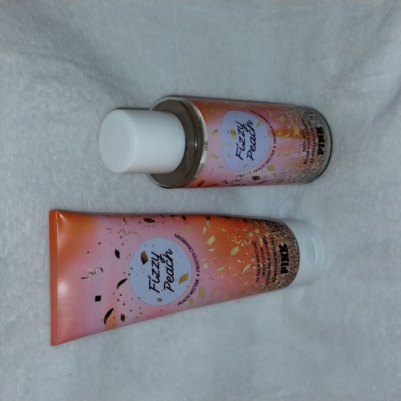 PINK Victoria's Secret Other - PINK Fizzy Peach Body Care Set